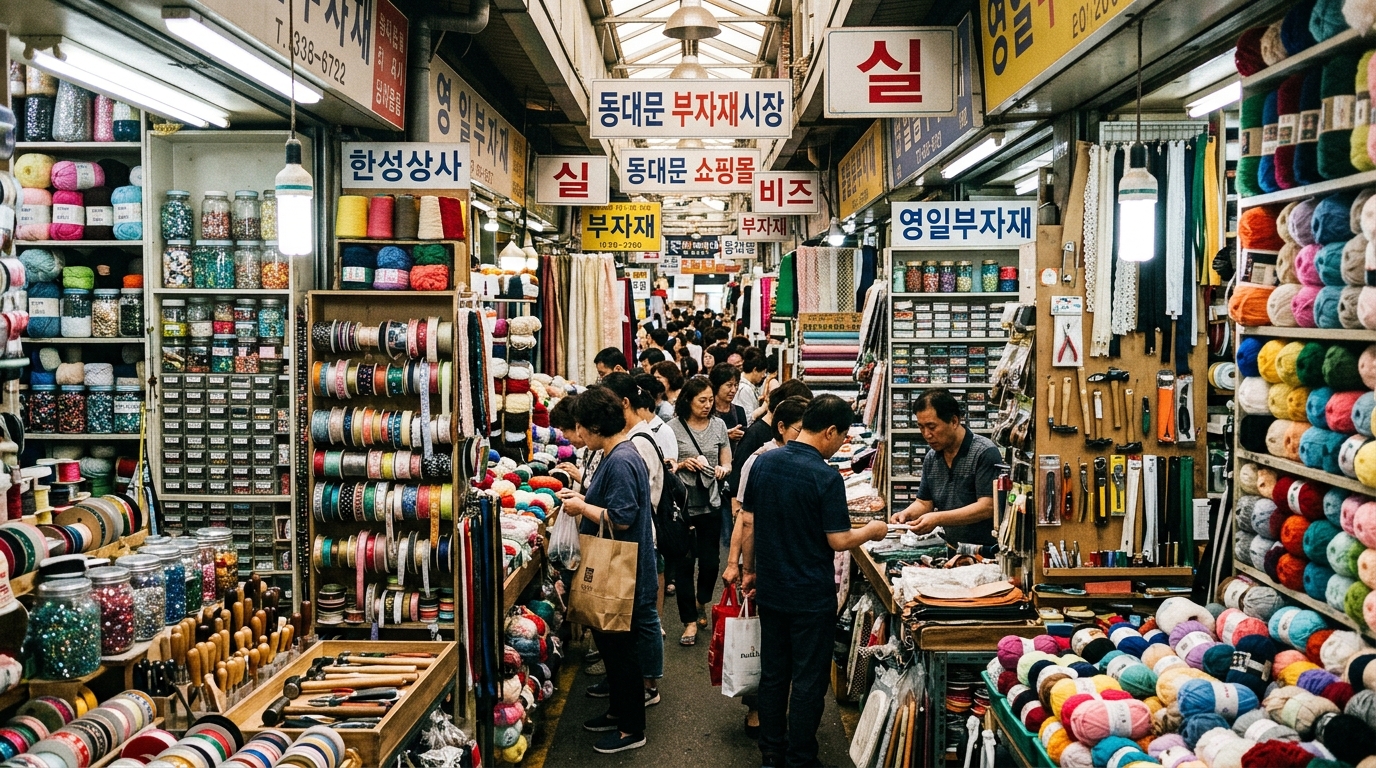 공예 재료 및 시장 마스터 가이드